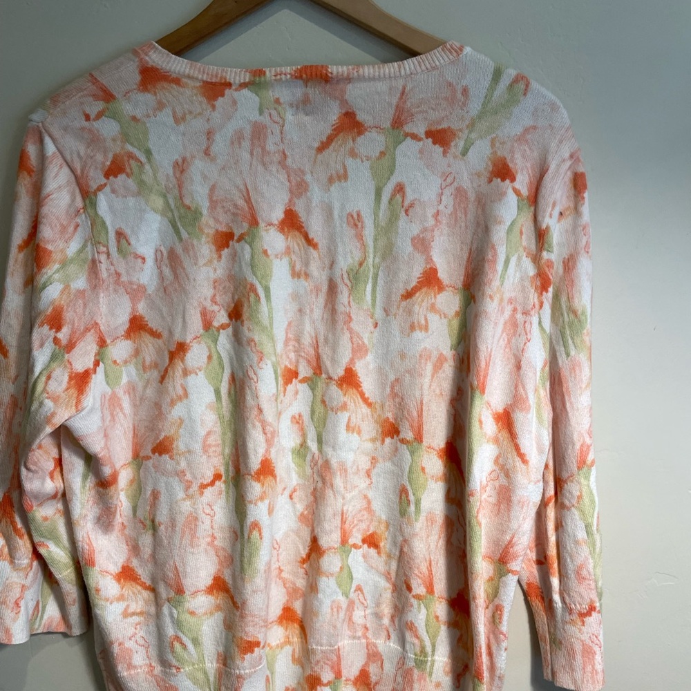 Garnet hill cardigan. Size larger